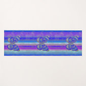 Schmetterlings-Yoga-Matte Yogamatte (Vorderseite (Horizontal))