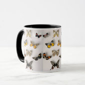 Schmetterlingsammlung, Wecker-Tasse Tasse (Vorderseite Links)