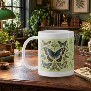 Schmetterlingsarchiv Schmetterlingsstudien-Tasse Kaffeetasse
