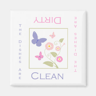 Schmetterlingsauber oder Dirty DIshwasher Magnet