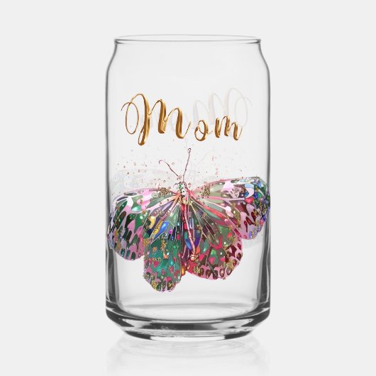 Schmetterlingsaufstieg Dosenglas (Vorderseite)