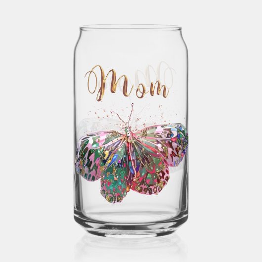 Schmetterlingsaufstieg Dosenglas (Rückseite)