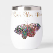 Schmetterlingsaufstieg für Mama (Rückseite)