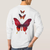 Schmetterlingsaufstieg T-Shirt (Rückseite)