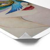 Schmetterlingsauge Poster (Ecke)