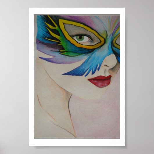 Schmetterlingsauge Poster (Vorne)