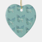 Schmetterlingsausdrücke Keramikornament (Rechts)