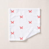 Schmetterlingsbadezimmer-Tuch-Set Badhandtuch Set (Waschlappen)