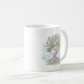 Schmetterlingsbaum Kaffeetasse (VorderseiteRechts)