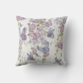 Schmetterlingsbaum mit Pastel-Schmetterlingskissen Kissen (Rückseite)