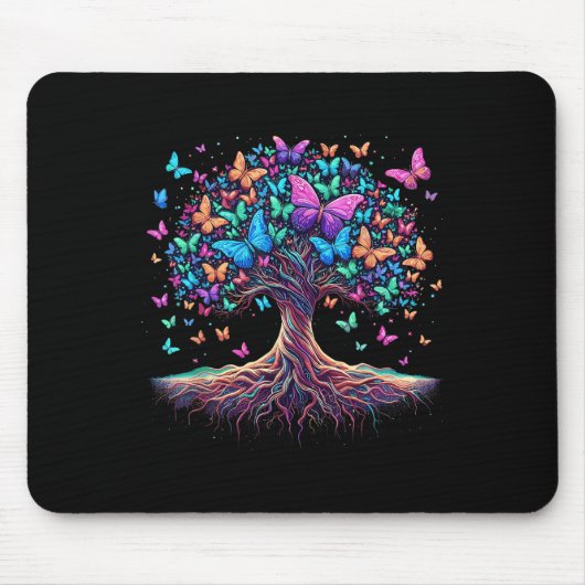 Schmetterlingsbaum Mousepad (Vorne)