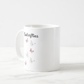 Schmetterlingsbecher Kaffeetasse (Vorderseite Links)