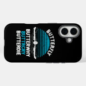 Schmetterlingsbecken - Grund Case-Mate iPhone Hülle (Rückseite (Horizontal))