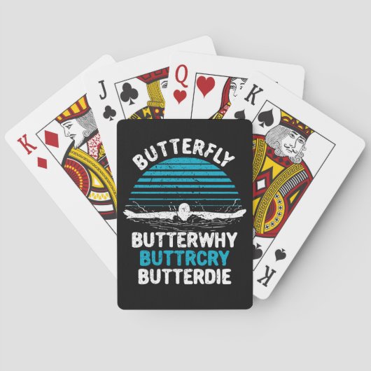 Schmetterlingsbecken - Grund Spielkarten (Rückseite)