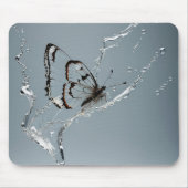 Schmetterlingsbekämpfung in Wasser Mousepad (Vorne)