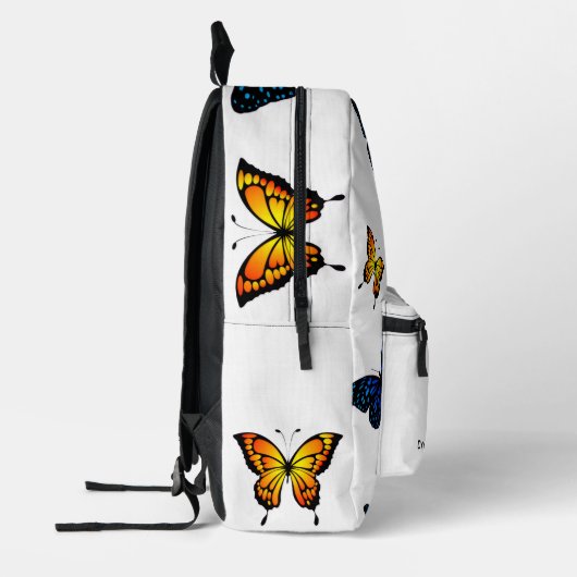 Schmetterlingsbeutel Bedruckter Rucksack (Links)