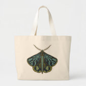 Schmetterlingsbeutel Jumbo Stoffbeutel (Vorne)