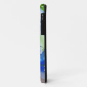 Schmetterlingsblume-Fee in Blumen Case-Mate iPhone Hülle (Hinten/Links)