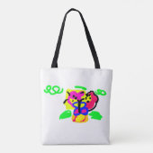 Schmetterlingsblumen tasche (Rückseite)
