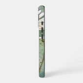 Schmetterlingsblüten - Kerngehäuse iPhone 16 Hülle (Linke Seite)