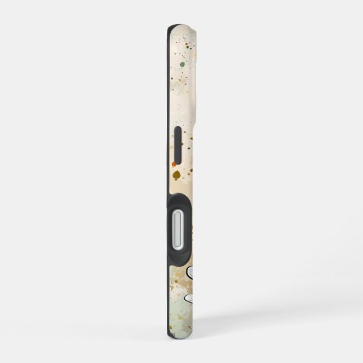 Schmetterlingsblüten - Kerngehäuse iPhone 16 Hülle (Rechte Seite)