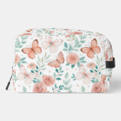 Schmetterlingsblüten-Kosmetik Waschbeutel (Rückseite)