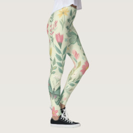 Schmetterlingsblüten: Schmetterlingsgebläse Leggings