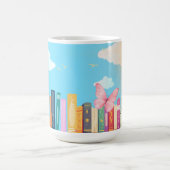 Schmetterlingsbücher Kaffeetasse (Mittel)