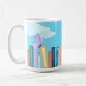 Schmetterlingsbücher Kaffeetasse (Links)