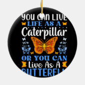 Schmetterlingsbündel Keramik Ornament (Hinten)