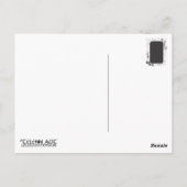 Schmetterlingsbusch Postkarte (Rückseite)