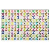 Schmetterlingscollage Stoff (Fat Quarter (45,7 x 55,9 cm))