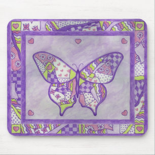 Schmetterlingsdecke Mousepad
