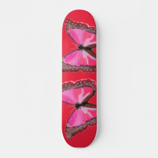 Schmetterlingsdekoration Skateboard (Vorne)