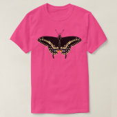 Schmetterlingsdesign aus schwarzem Frack 1 T-Shirt (Design vorne)