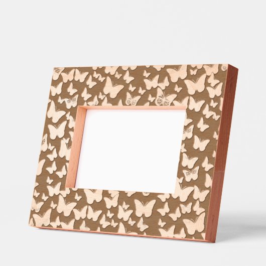 Schmetterlingsdesign Geätzte Rahmen (Links)