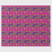 Schmetterlingsdesign Geschenkpapier (Flach)