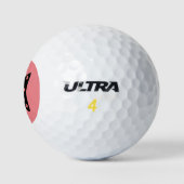 Schmetterlingsdesign Golfball (Logo)