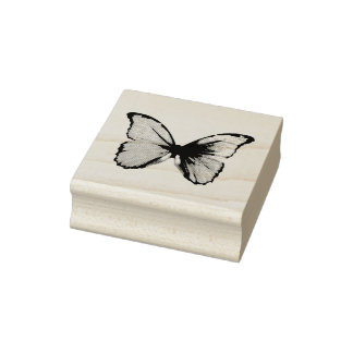 Schmetterlingsdesign Gummistempel