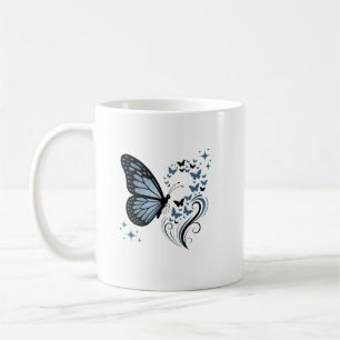 Schmetterlingsdesign Kaffeetasse