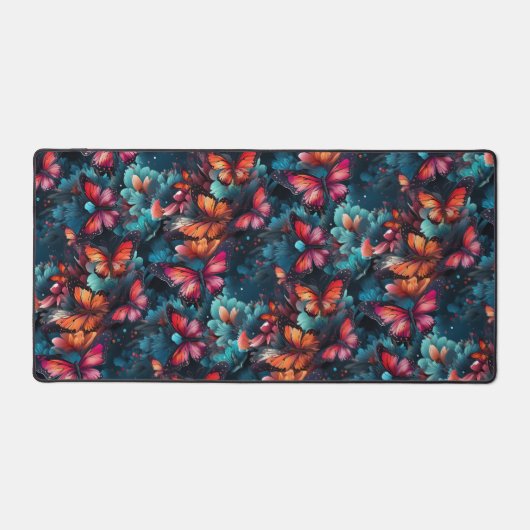 Schmetterlingsdesign Schreibtischunterlage (Vorderseite)