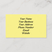 Schmetterlingsdesign Visitenkarte (Rückseite)