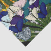 Schmetterlingsdosen-Decoupage/Gewebepapier Seidenpapier (Ausschnitt)