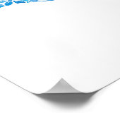 Schmetterlingsdruck Poster (Ecke)