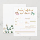 Schmetterlingsdusche Kindervoraussagen und Ratenka (Vorne/Hinten)