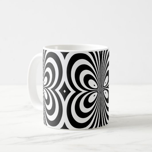 Schmetterlingseffekt Kaffeetasse (Vorderseite Links)