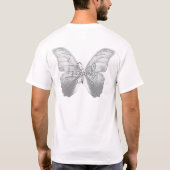 Schmetterlingseffekt - Ledgerly T-Shirt (Rückseite)