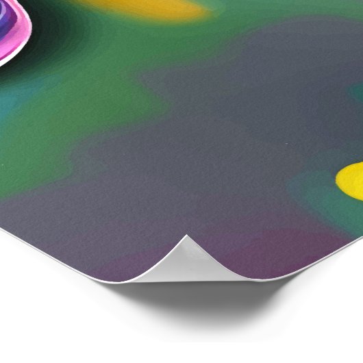 Schmetterlingseffekt Poster (Ecke)