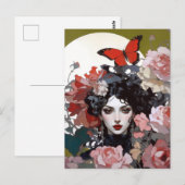 Schmetterlingseffekt Postkarte (Vorne/Hinten)