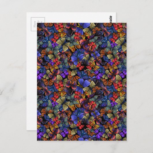 Schmetterlingseffekt Postkarte (Vorne/Hinten)